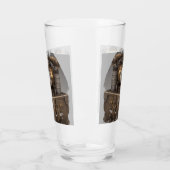 Steampunk tijdmachine - schatkist glas (Links)