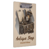 Steampunk tijdmachine - schatkist klembord (Rechts)