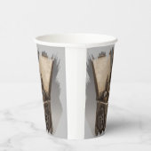 Steampunk tijdmachine -  schatkist papieren bekers (Rechts)