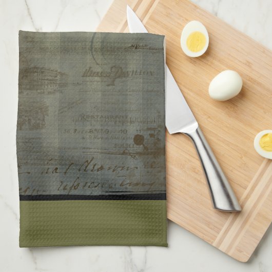 Steampunk-tijdmachine Theedoek (Quarter Fold)