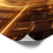 Steampunk, Tijdmachine, Tijd/Ruimte/Continuum 003X Poster (Hoek)
