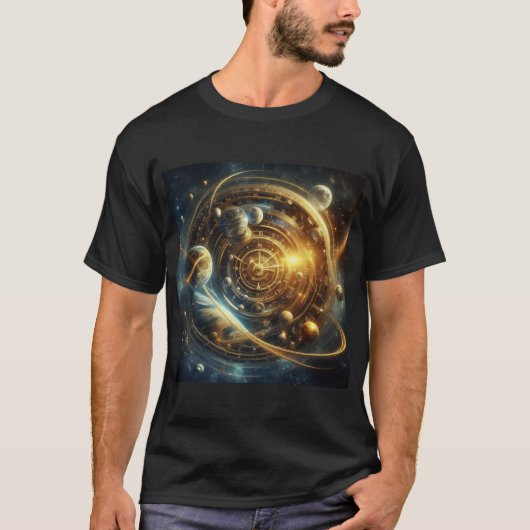 Steampunk/Tijdmachine, Tijd/Ruimte/Continuum 6003X T-shirt (Voorkant)