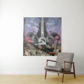 Steampunk Tijdmachine Wandtapijt Wandkleed (In situ)