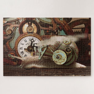 steampunk-tijdpuzzel legpuzzel