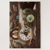 steampunk-tijdpuzzel legpuzzel (Verticaal)