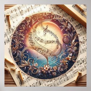 Steampunk / Tijdreizen, door muziek 2010 6002 Poster