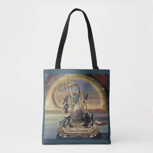 Steampunk - Tijdsillusies Tote Bag (Voorkant)