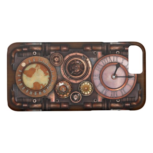 Steampunk Tijdstuk #1 Case-Mate iPhone Case (Achterkant (Horizontaal))