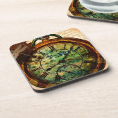 Steampunk-tijdstuk Onderzetter (Linkerzijde)