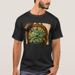 Steampunk-tijdstuk T-shirt