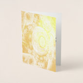 Steampunk Time Folie Verjaardag Kaart (Voorkant)