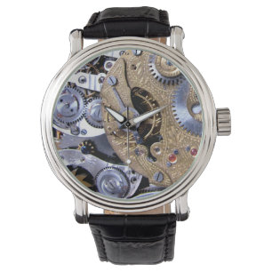 Steampunk Time - Gears Pocketwatch brass beweging Horloge