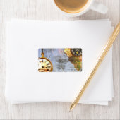 Steampunk Time Labels Labels (Insitu)