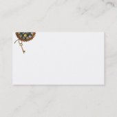 Steampunk Time Machine Business Profile Cards Visitekaartje (Achterkant)