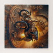 Steampunk Time Machine" Hot Rod 10-3 Legpuzzel (Horizontaal)