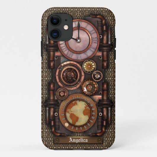 Steampunk Time-part #1C Case-Mate iPhone Case (Achterkant)