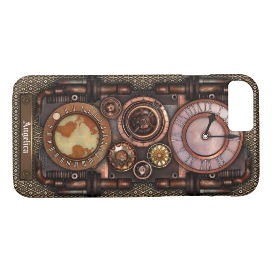 Steampunk Time-part #1C Case-Mate iPhone Case (Achterkant (Horizontaal))