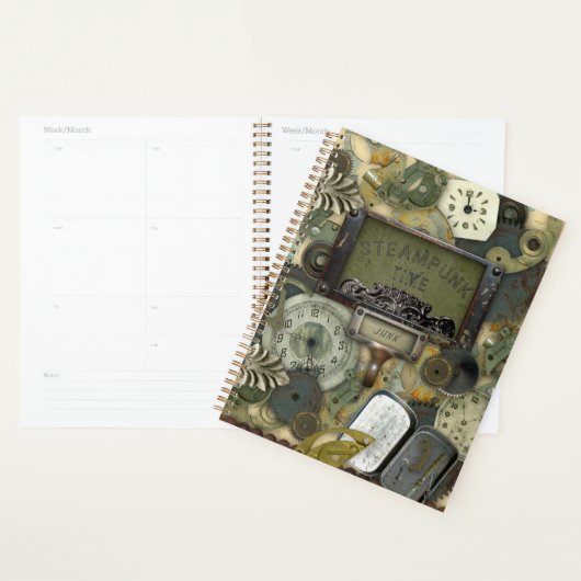  Steampunk Time Planner (Display)