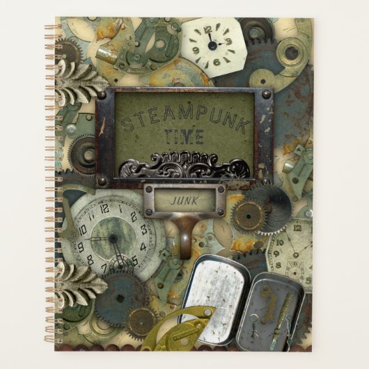 Steampunk Time Planner (Voorkant)