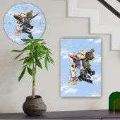 Steampunk Timeless Wedding Party cards & giften Aankondigingskaart