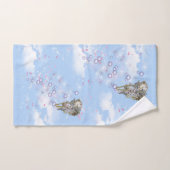 Steampunk Timeless Wedding Party cards & giften Bad Handdoek (Handdoek)