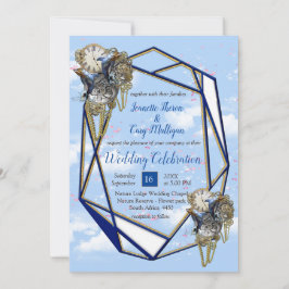 Steampunk Timeless Wedding Party cards & giften Kaart