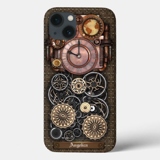  Steampunk Timepart Redux #2 Case-Mate iPhone Case (Achterkant)
