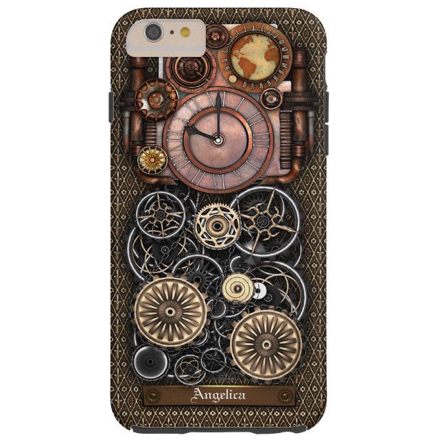  Steampunk Timepart Redux #2 Case-Mate iPhone Case (Achterkant)
