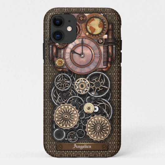  Steampunk Timepart Redux #2 Case-Mate iPhone Case (Achterkant)