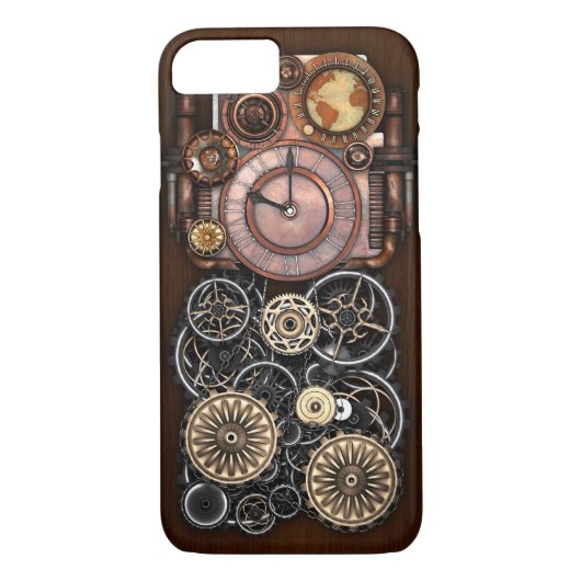 Steampunk Timepart Redux Case-Mate iPhone Case (Achterkant)