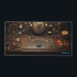 Steampunk Tinkerer Science Fiction XL Bureaumat<br><div class="desc">Verken de " Steampunk Tinkerer Science Fiction XL Desk Mat" en betreed een gebied waar steampunk en science fiction elkaar ontmoeten. Deze XL muismat is voorzien van een steampunk werkbank versierd met een mix van charme en futuristische elementen, waardoor een uniek bureau accessoire ontstaat voor uw creatieve werkruimte. Personaliseer deze...</div>