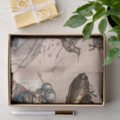 Steampunk Tissuepapier (Geschenk)