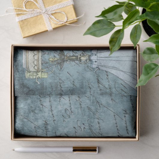  Steampunk Tissuepapier (Geschenk)