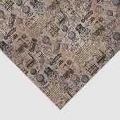 Steampunk Tissuepapier (Detail)