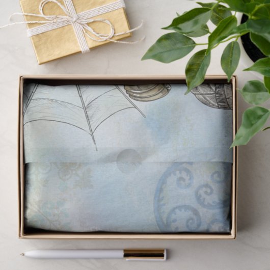  Steampunk Tissuepapier (Geschenk)