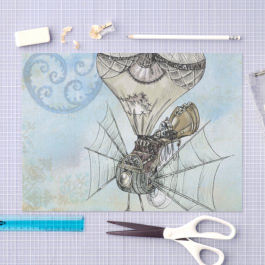  Steampunk Tissuepapier (Craft)