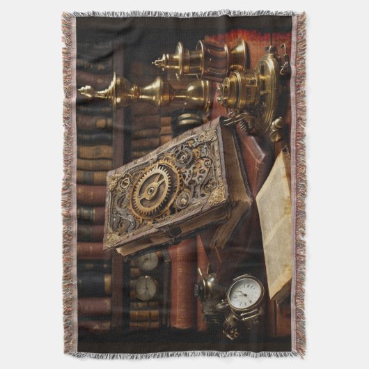 Steampunk  Tome Deken (Voorkant Verticaal)