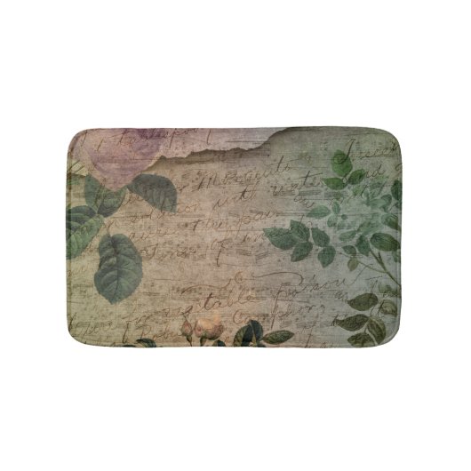 Steampunk Torn Roos |  depressie Badmat (Voorkant)