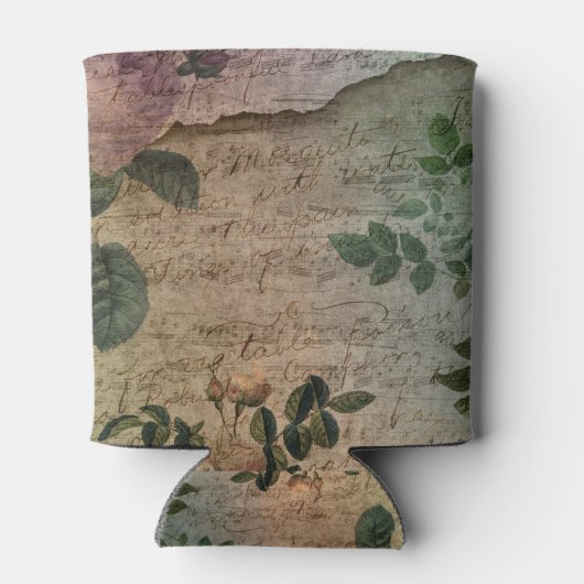 Steampunk Torn Roos | depressie Blikjeskoeler (Achterkant)