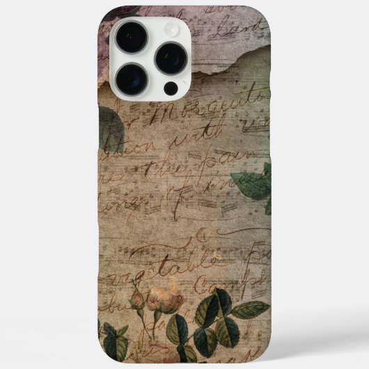 Steampunk Torn Roos | depressie Case-Mate iPhone Case (Achterkant)