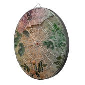 Steampunk Torn Roos |  depressie Dartbord (Voorkant Rechts)