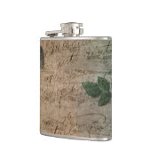 Steampunk Torn Roos |  depressie Heupfles (Links)