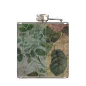 Steampunk Torn Roos |  depressie Heupfles (Achterkant)