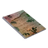 Steampunk Torn Roos |  depressie Notitieboek (Rechterzijde)