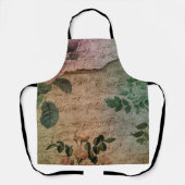 Steampunk Torn Roos |  depressie Schort (Voorkant)