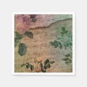 Steampunk Torn Roos |  depressie Servet (Voorkant)