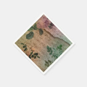 Steampunk Torn Roos |  depressie Servet (Hoek)