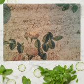 Steampunk Torn Roos | depressie Theedoek (Gevouwen)