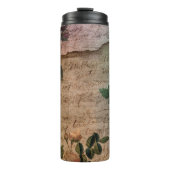 Steampunk Torn Roos | depressie Thermosbeker (Voorkant)