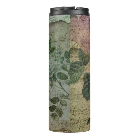 Steampunk Torn Roos | depressie Thermosbeker (Achterkant)